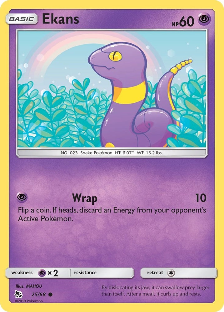 Image for Ekans (25) (25/68) [Hidden Fates]