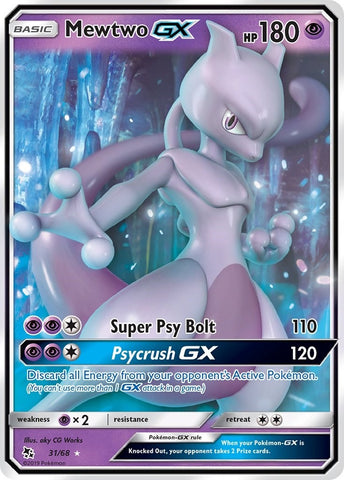Image for Mewtwo GX (31/68) [Hidden Fates]