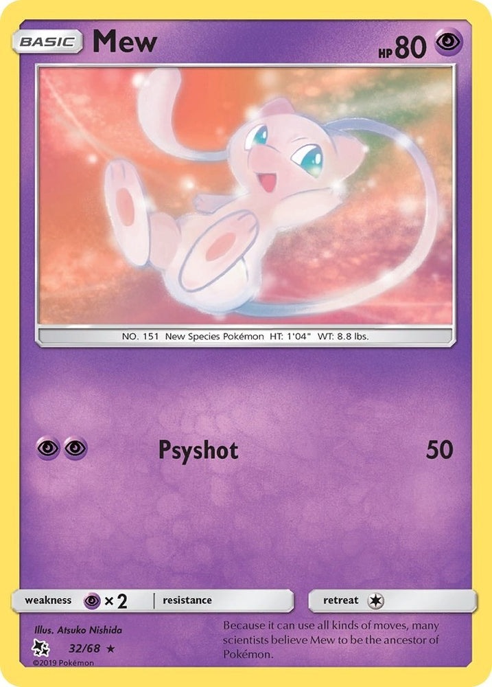 Image for Mew (32/68) [Hidden Fates]