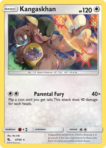 Image for Kangaskhan (47/68) [Hidden Fates]