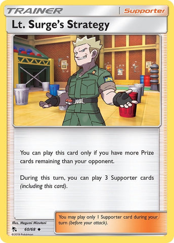 Image for Lt. Surge's Strategy (60/68) [Hidden Fates]