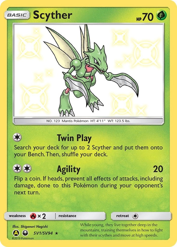 Image for Scyther (SV1/SV94) [Hidden Fates: Shiny Vault]