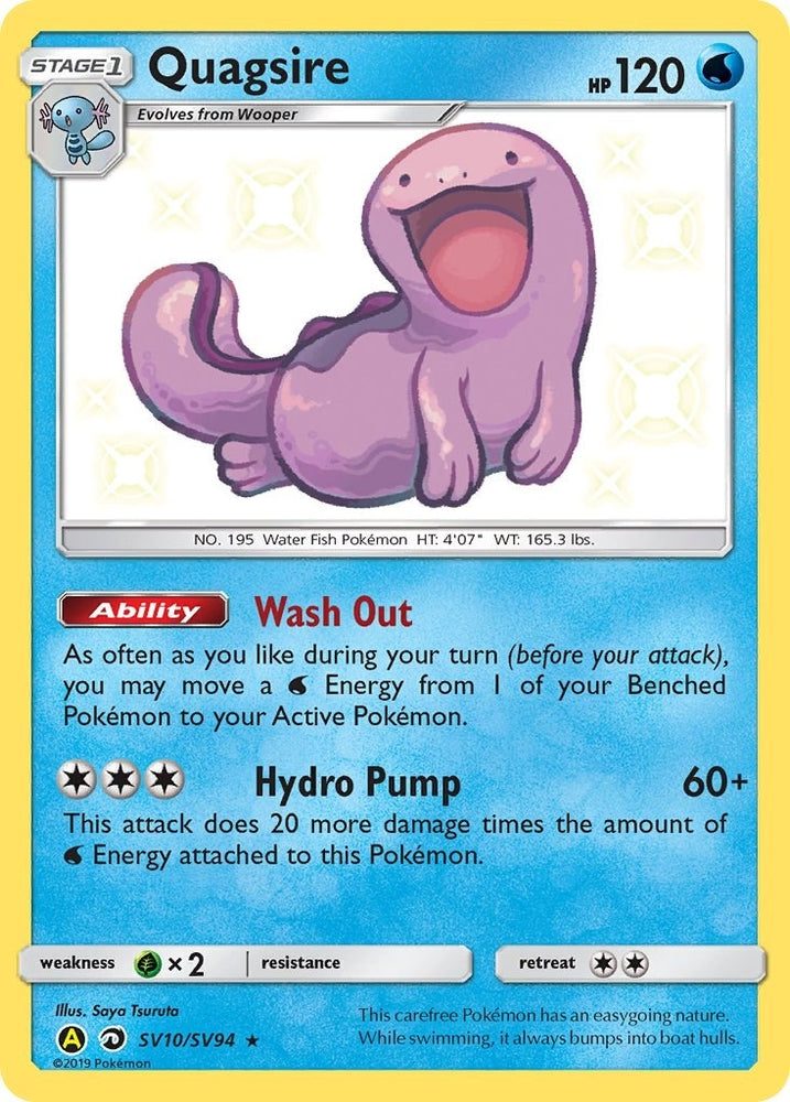 Image for Quagsire (SV10/SV94) [Hidden Fates: Shiny Vault]