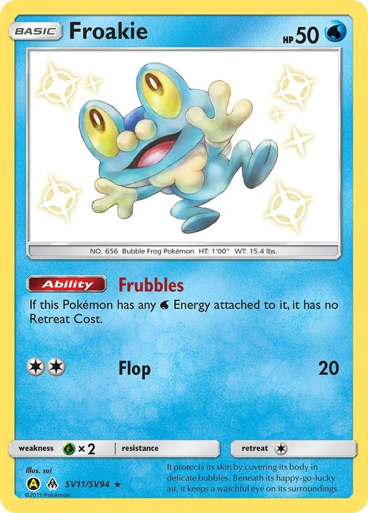 Image for Froakie (SV11/SV94) [Hidden Fates: Shiny Vault]