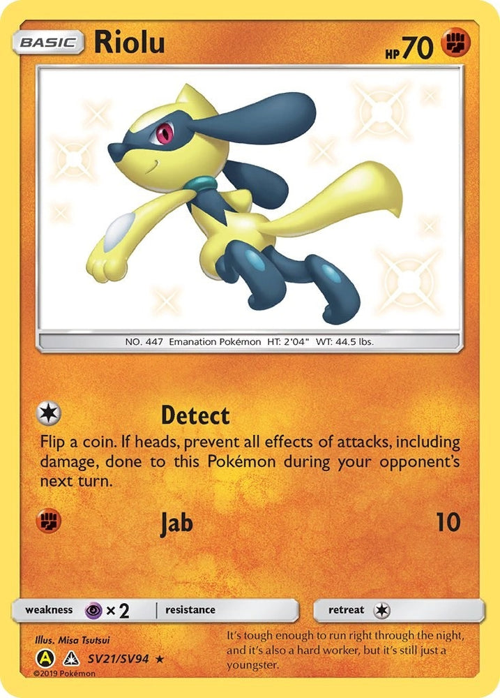Image for Riolu (SV21/SV94) [Hidden Fates: Shiny Vault]