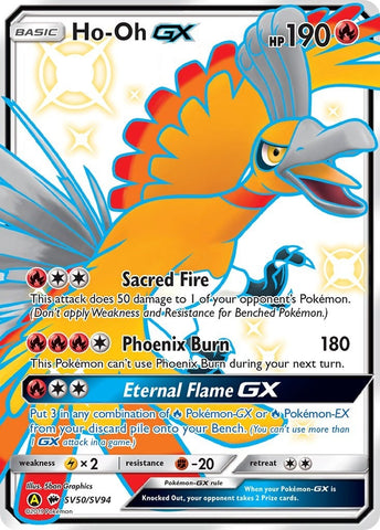 Image for Ho-Oh GX (SV50/SV94) [Hidden Fates: Shiny Vault]