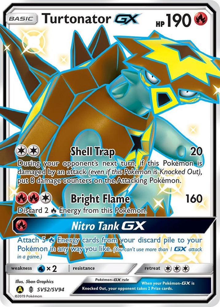 Image for Turtonator GX (SV52/SV94) [Hidden Fates: Shiny Vault]