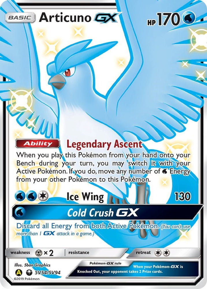 Image for Articuno GX (SV54/SV94) [Hidden Fates: Shiny Vault]