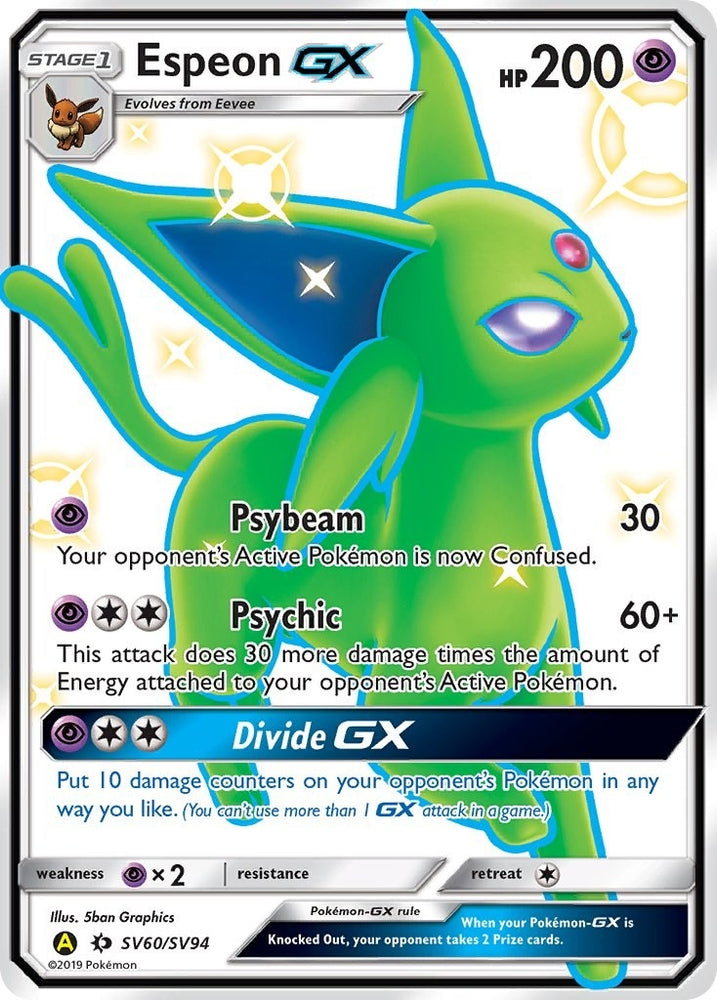 Image for Espeon GX (SV60/SV94) [Hidden Fates: Shiny Vault]