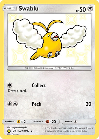 Image for Swablu (SV42/SV94) - Pokemon