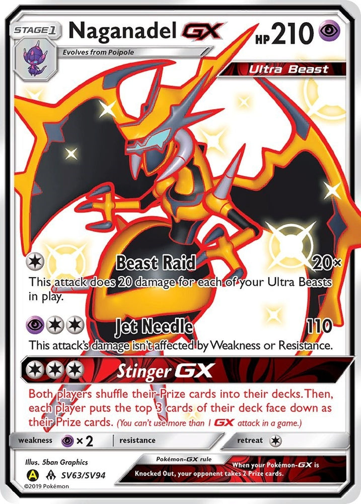 Image for Naganadel GX (SV63/SV94) [Hidden Fates: Shiny Vault]