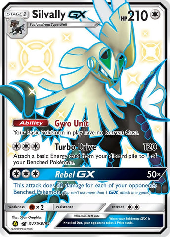 Image for Silvally GX (SV79/SV94) - Pokemon
