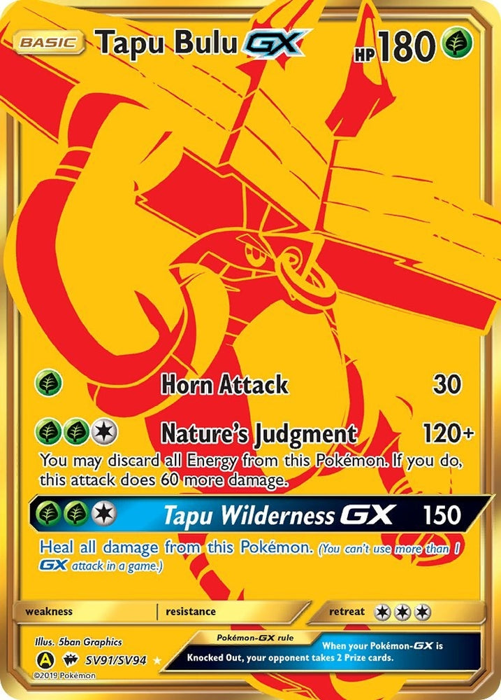 Image for Tapu Bulu GX (SV91/SV94) - Pokemon
