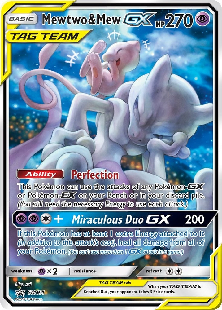 Image for Mewtwo & Mew GX - SM191 (SM191) [SM Promos]