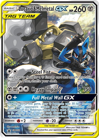 Image for Lucario & Melmetal GX - SM192 (SM192) [SM Promos]