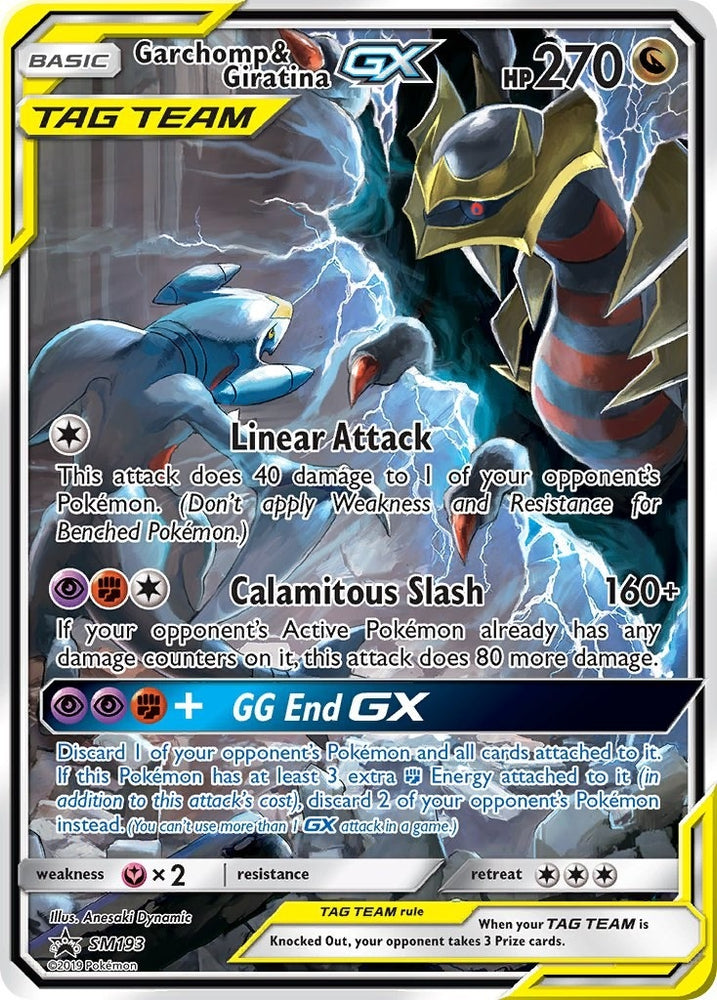Image for Garchomp & Giratina GX - SM193 (SM193) [SM Promos]