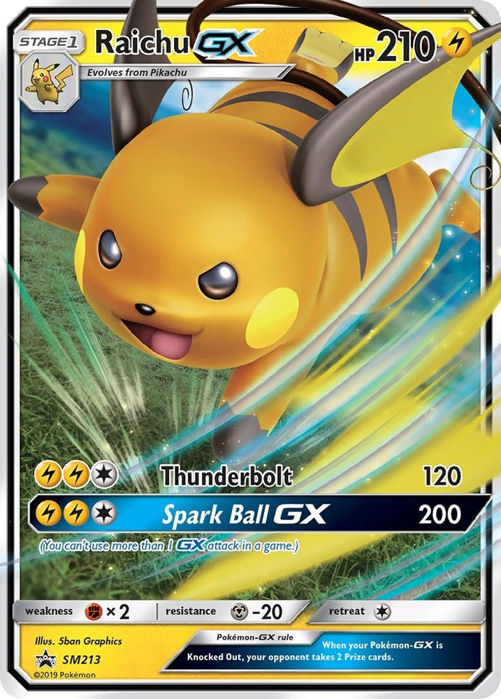 Image for Raichu GX - SM213 (SM213) [SM Promos]