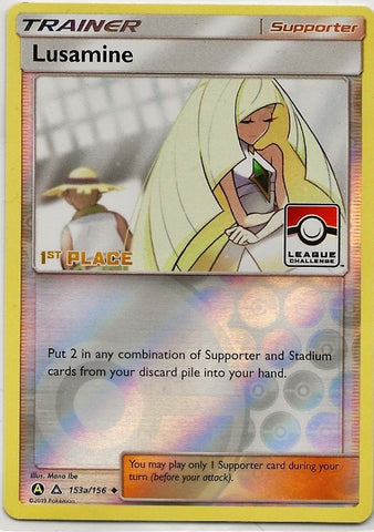 Image for Lusamine (153a/156) [League & Championship Cards]