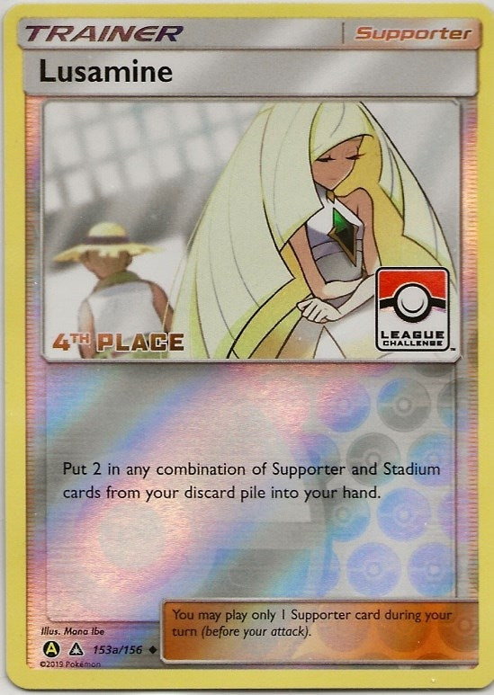 Image for Lusamine (153a/156) [League & Championship Cards]