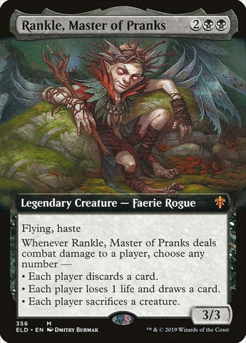 Image for Rankle, Master of Pranks (Extended Art) (356) [Throne of Eldraine]