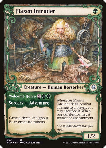 Image for Flaxen Intruder (Showcase) (297) [Throne of Eldraine]