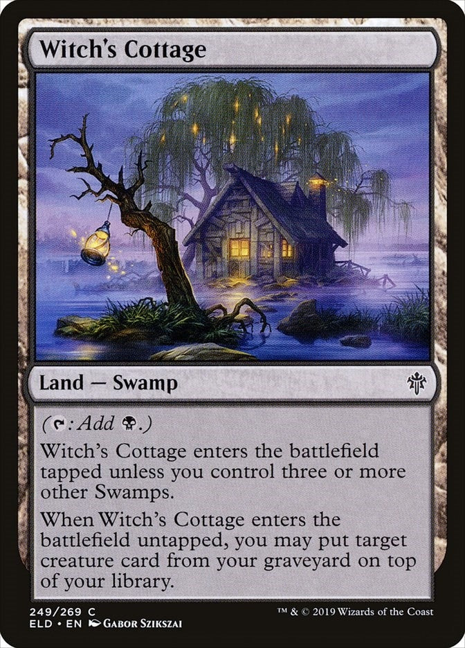 Image for Witch's Cottage (249) [Throne of Eldraine]