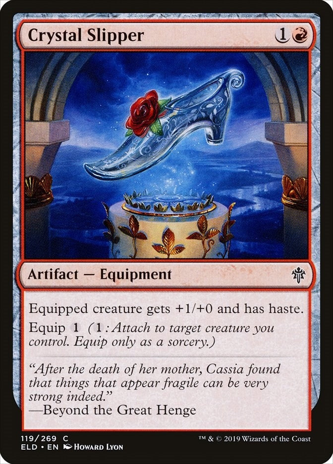 Image for Crystal Slipper (119) [Throne of Eldraine]
