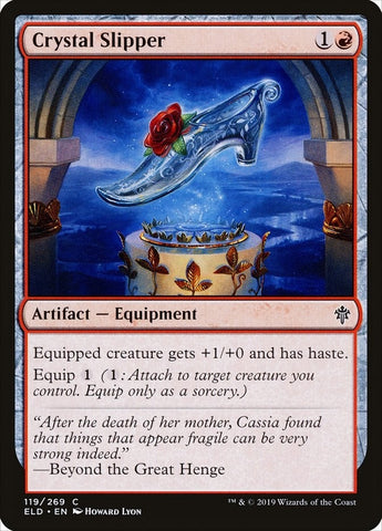 Image for Crystal Slipper (119) [Throne of Eldraine]