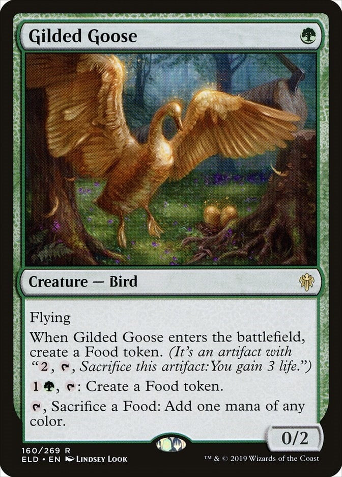 Image for Gilded Goose (160) [Throne of Eldraine]