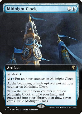 Image for Midnight Clock (Extended Art) (346) [Throne of Eldraine]