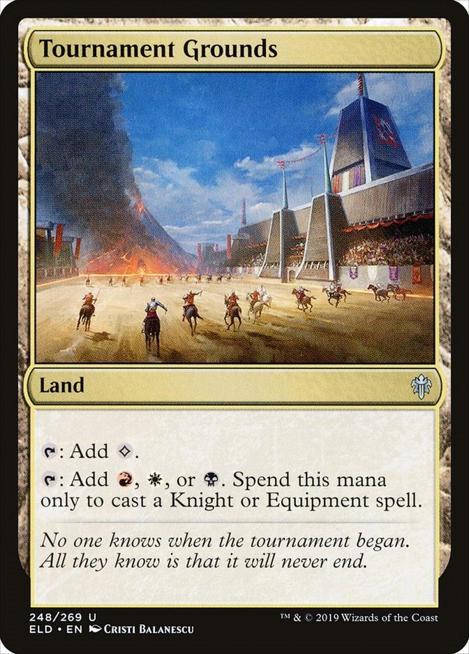 Image for Tournament Grounds (248) [Throne of Eldraine]