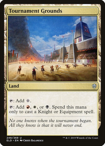 Image for Tournament Grounds (248) [Throne of Eldraine]