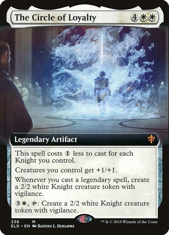 Image for The Circle of Loyalty (Extended Art) (336) [Throne of Eldraine]