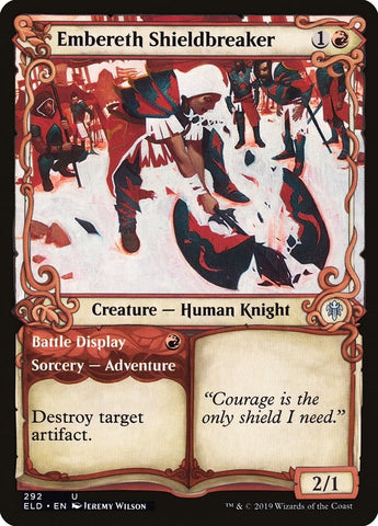 Image for Embereth Shieldbreaker (Showcase) (292) [Throne of Eldraine]