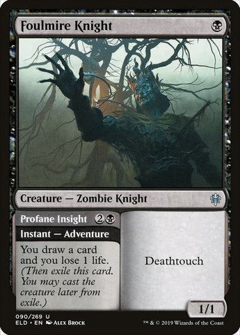 Image for Foulmire Knight (90) [Throne of Eldraine]
