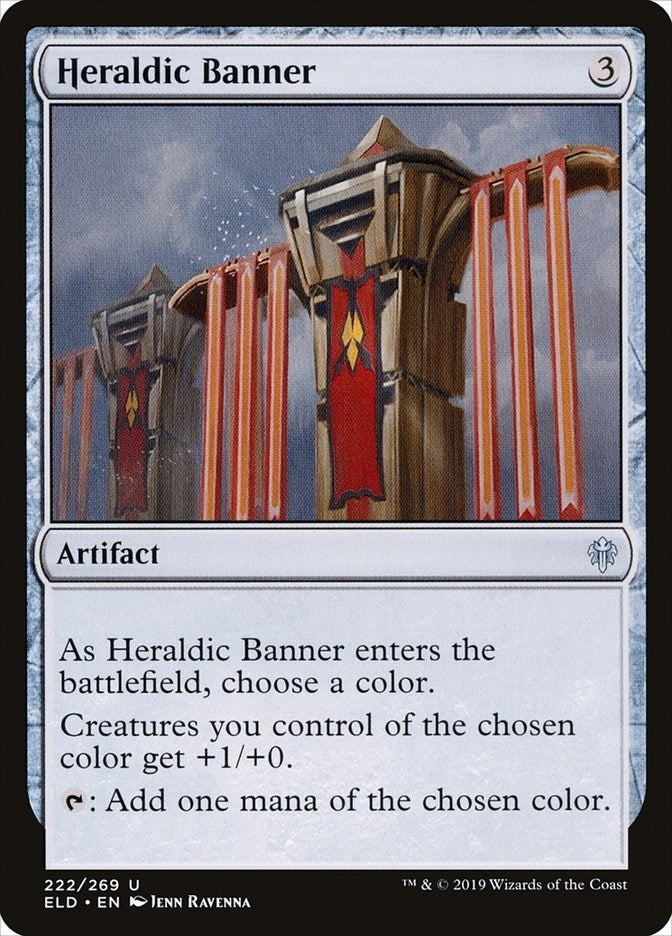 Image for Heraldic Banner (222) [Throne of Eldraine]