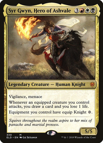 Image for Syr Gwyn, Hero of Ashvale (330) [Throne of Eldraine]