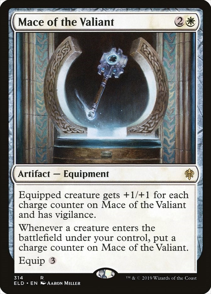 Image for Mace of the Valiant (314) [Throne of Eldraine]