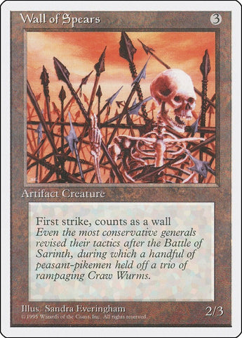Image for Wall of Spears [Fourth Edition]