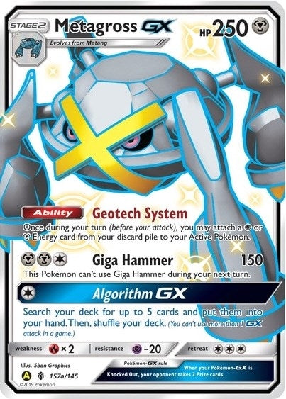 Image for Metagross GX - 157a/145 (157a/145) - Pokemon