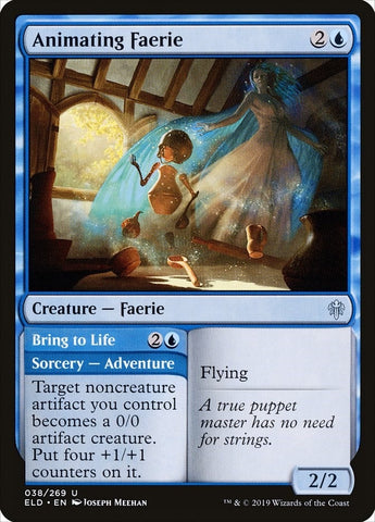 Image for Animating Faerie (38) [Throne of Eldraine]