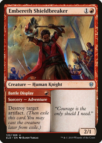 Image for Embereth Shieldbreaker (122) [Throne of Eldraine]