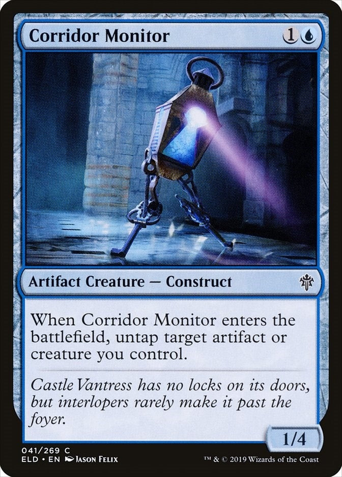 Image for Corridor Monitor (41) [Throne of Eldraine]