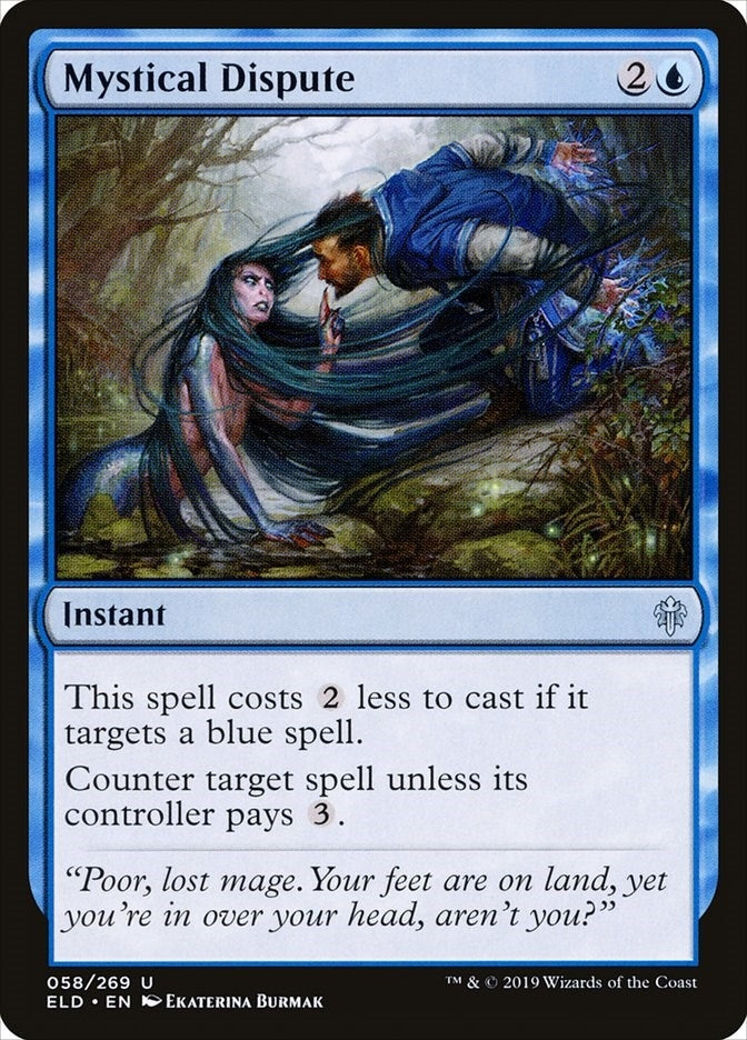 Image for Mystical Dispute (58) [Throne of Eldraine]