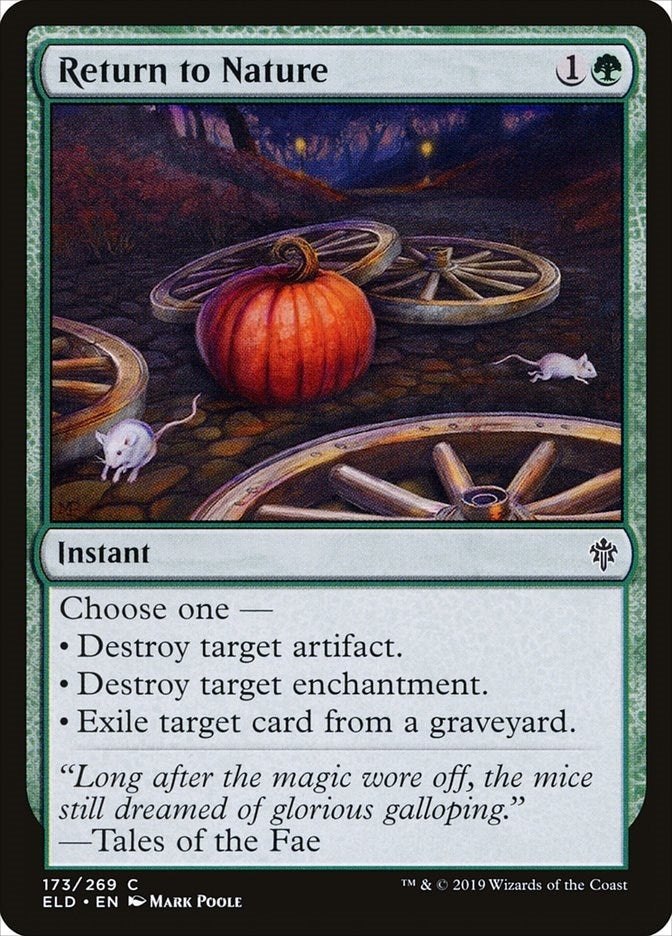 Image for Return to Nature (173) [Throne of Eldraine]