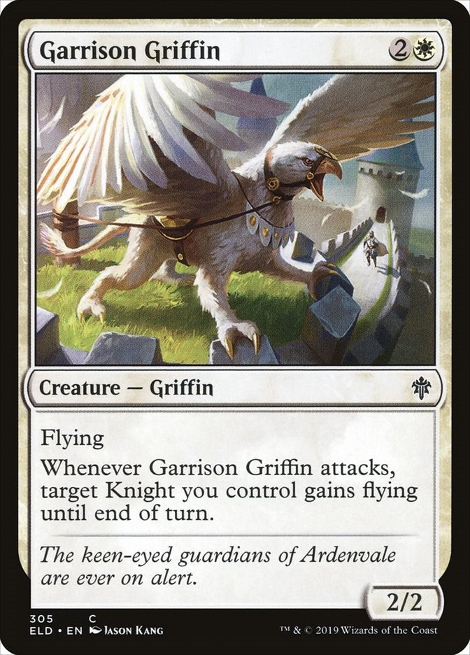 Image for Garrison Griffin (305) [Throne of Eldraine]