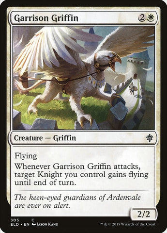 Image for Garrison Griffin (305) [Throne of Eldraine]