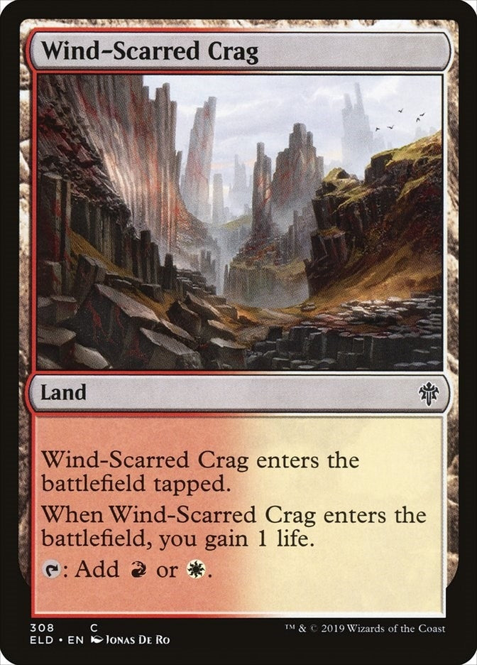 Image for Wind-Scarred Crag (308) [Throne of Eldraine]