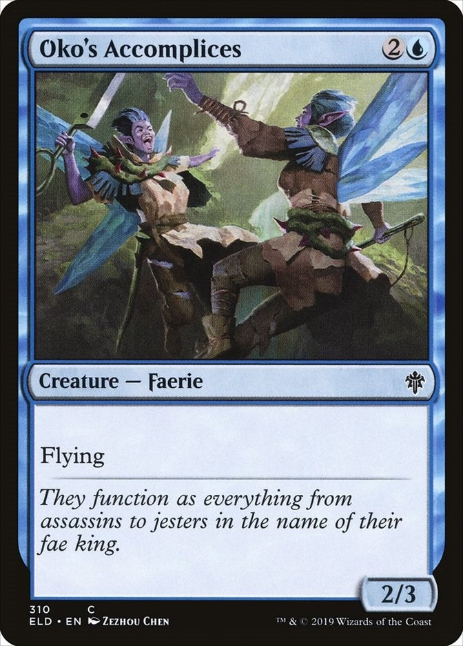 Image for Oko's Accomplices (310) [Throne of Eldraine]