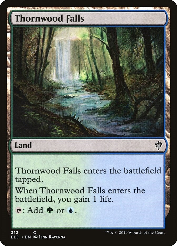 Image for Thornwood Falls (313) [Throne of Eldraine]